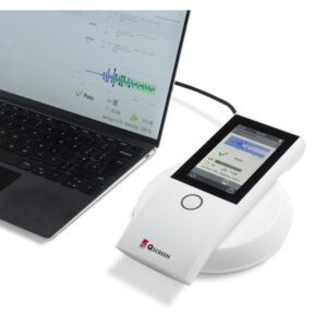 Qscreen objektív csecsemő hallásszűrő berendezés